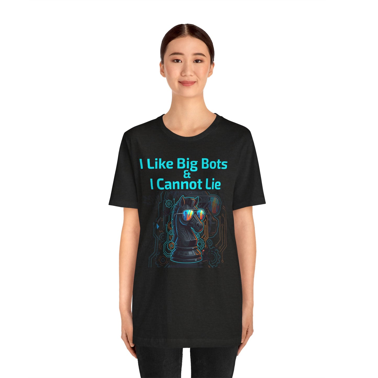 I Like Big Bots Chess T-Shirt - Funny Chess Player Gift for AI & Tech Enthusiasts
