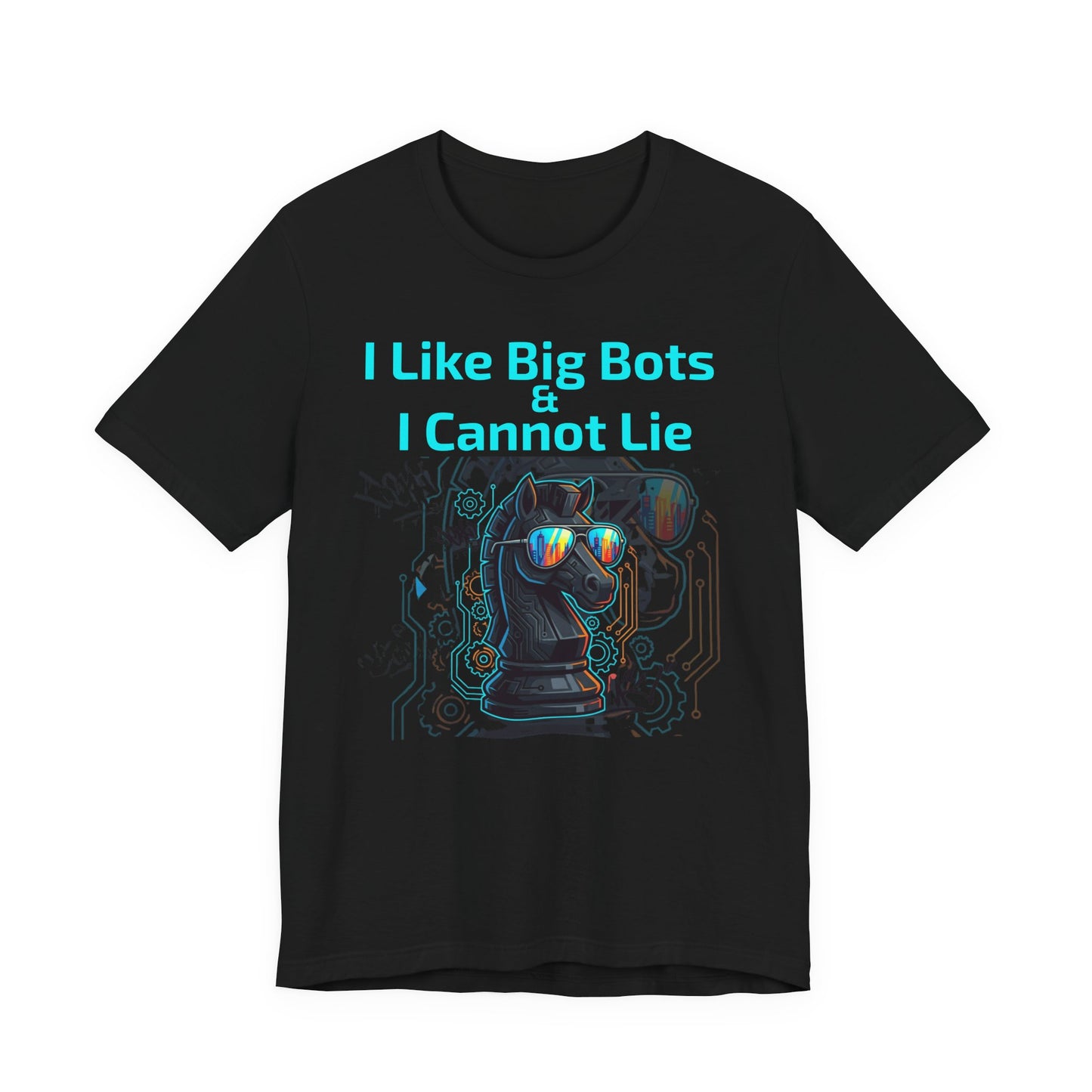 I Like Big Bots Chess T-Shirt - Funny Chess Player Gift for AI & Tech Enthusiasts