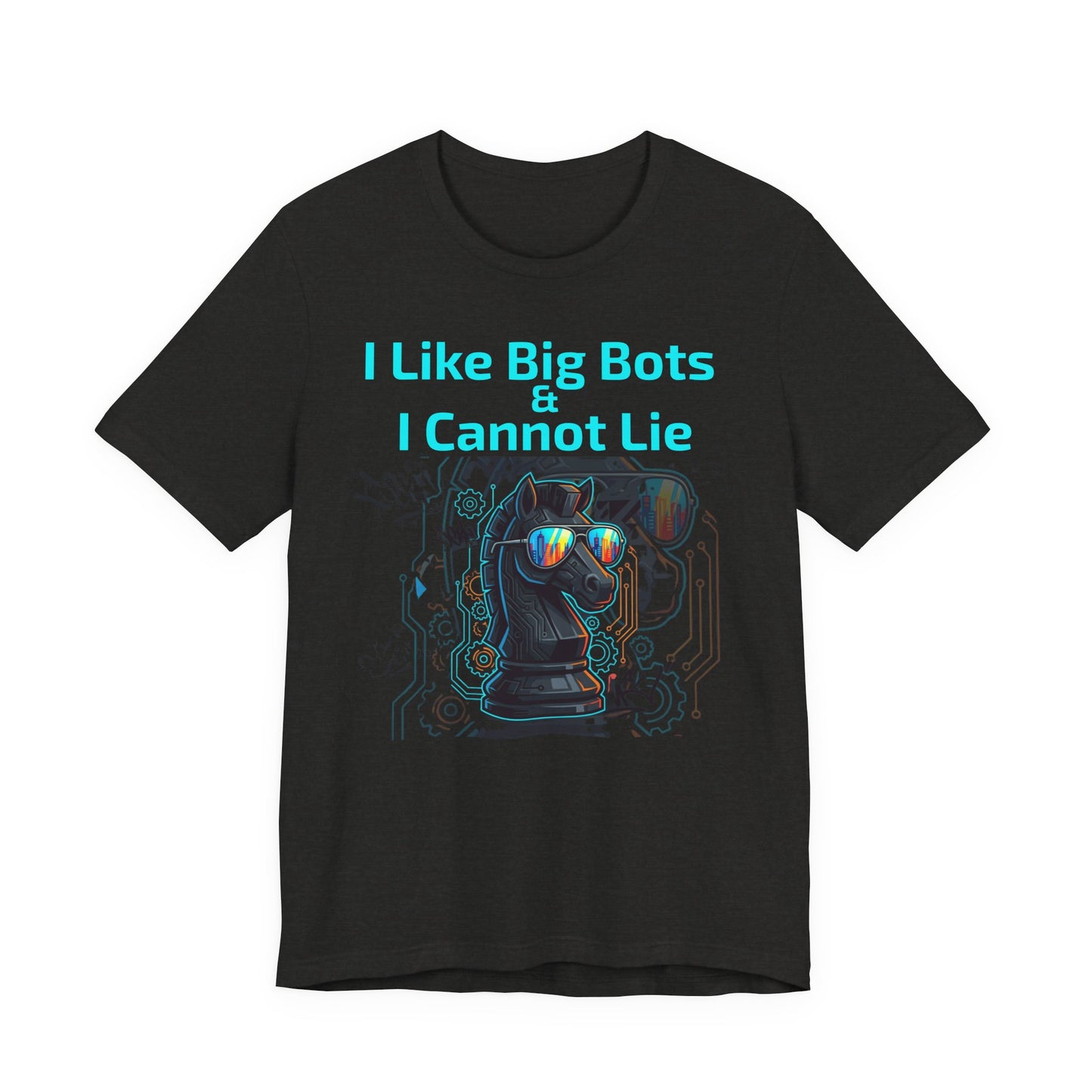I Like Big Bots Chess T-Shirt - Funny Chess Player Gift for AI & Tech Enthusiasts