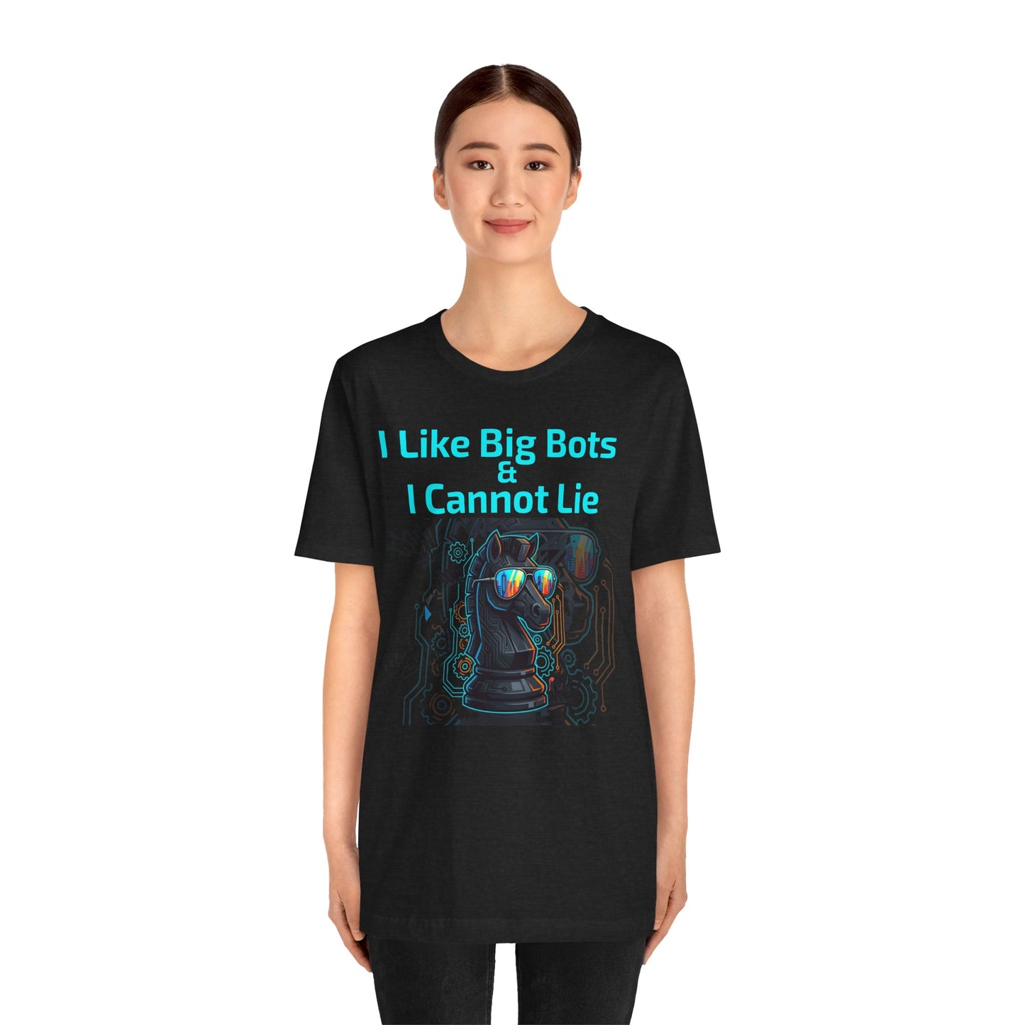 I Like Big Bots Chess T-Shirt - Funny Chess Player Gift for AI & Tech Enthusiasts