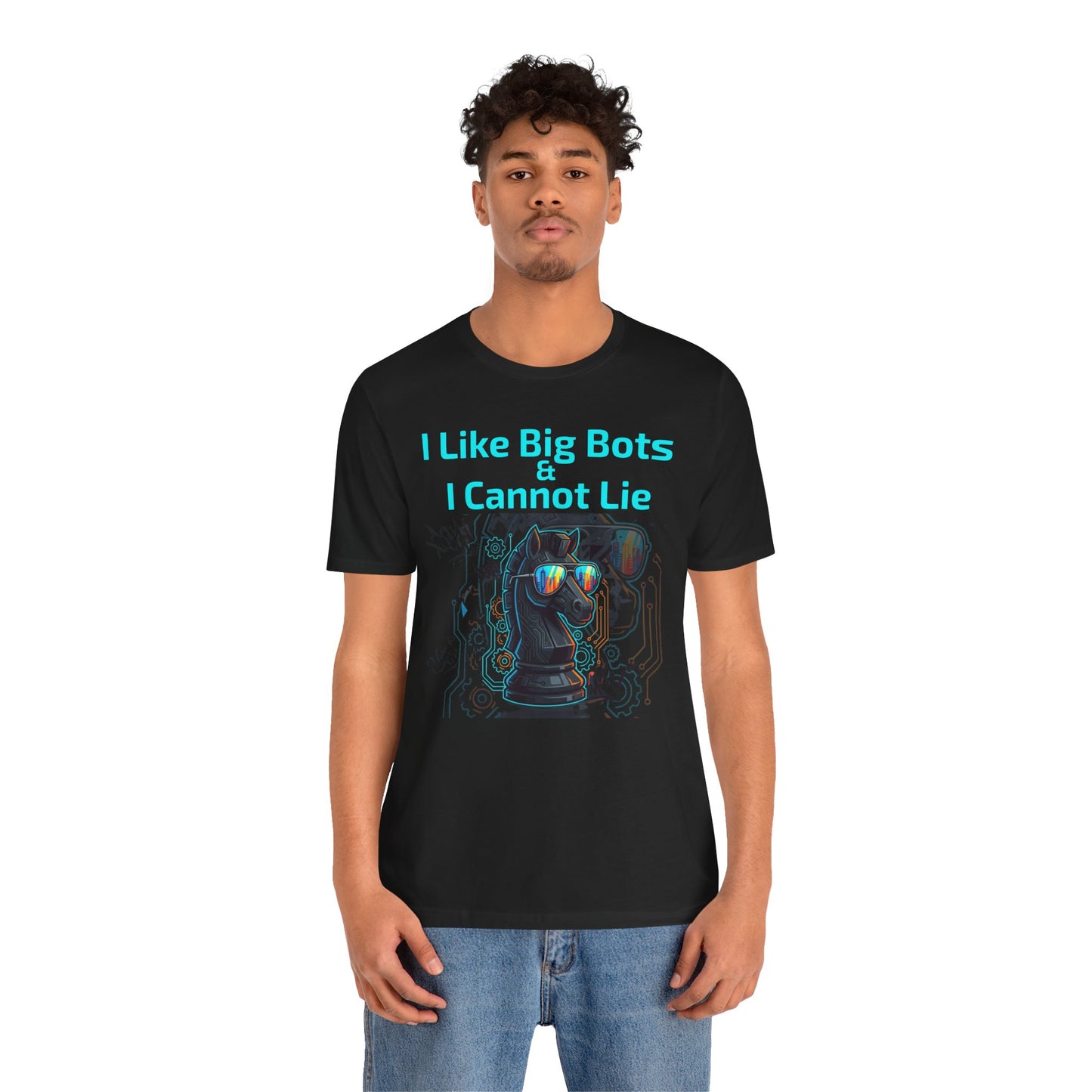 I Like Big Bots Chess T-Shirt - Funny Chess Player Gift for AI & Tech Enthusiasts