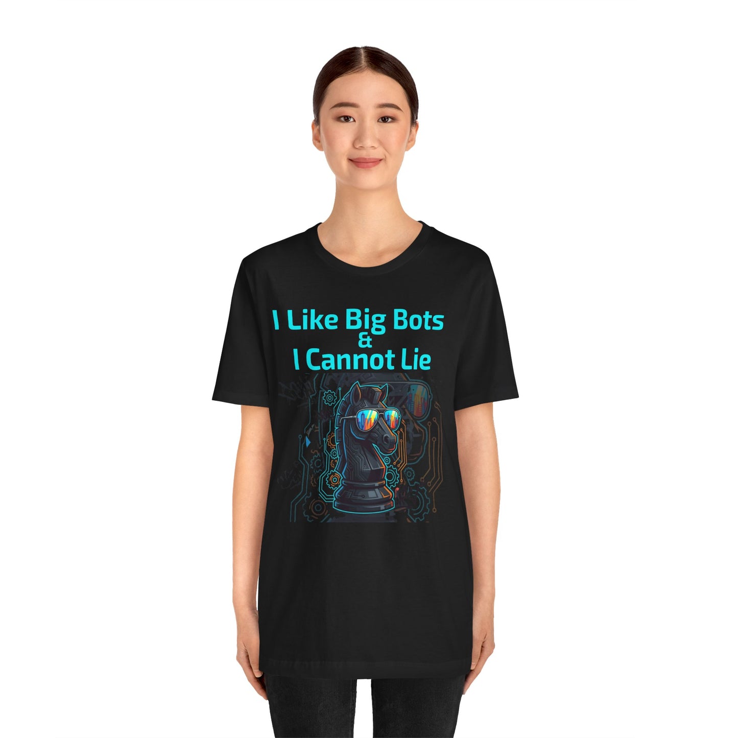 I Like Big Bots Chess T-Shirt - Funny Chess Player Gift for AI & Tech Enthusiasts